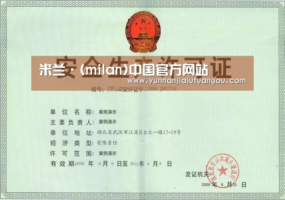 米兰荣誉证书三